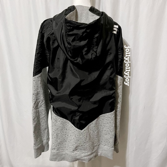 My Philippines Unisex Mixed Fabric Black/Grey Zip-Up Jacket Large - Picture 9 of 12